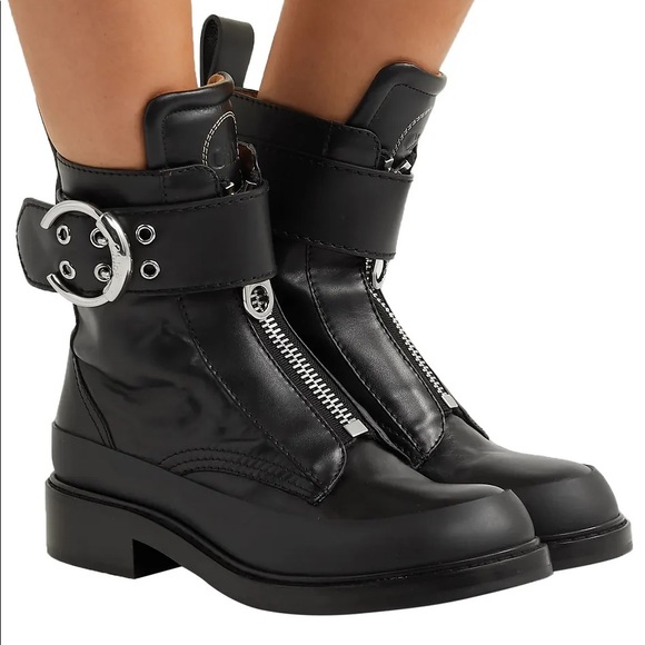 CHLOE Roy Zip Front Combat Boot NEW - Picture 14 of 14